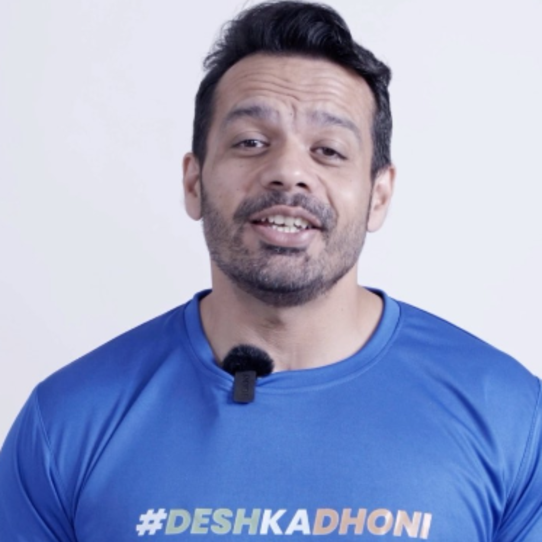 Desh Ka Dhoni: Gaurav Taneja's Bicycle Tribute to Thala