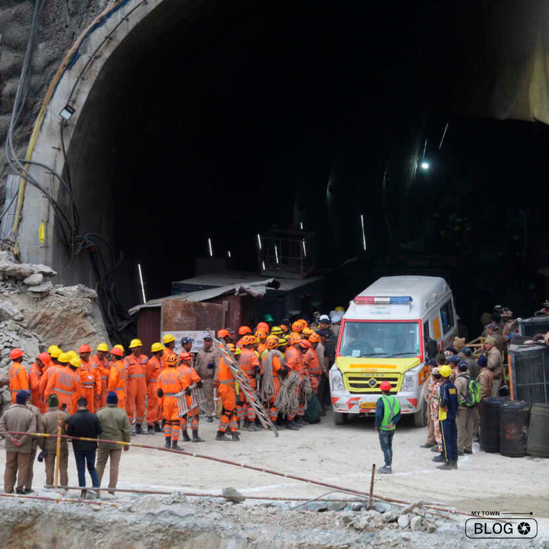 41 Workers Rescued After Being Trapped in a Tunnel in Uttarakhand for 17 Days