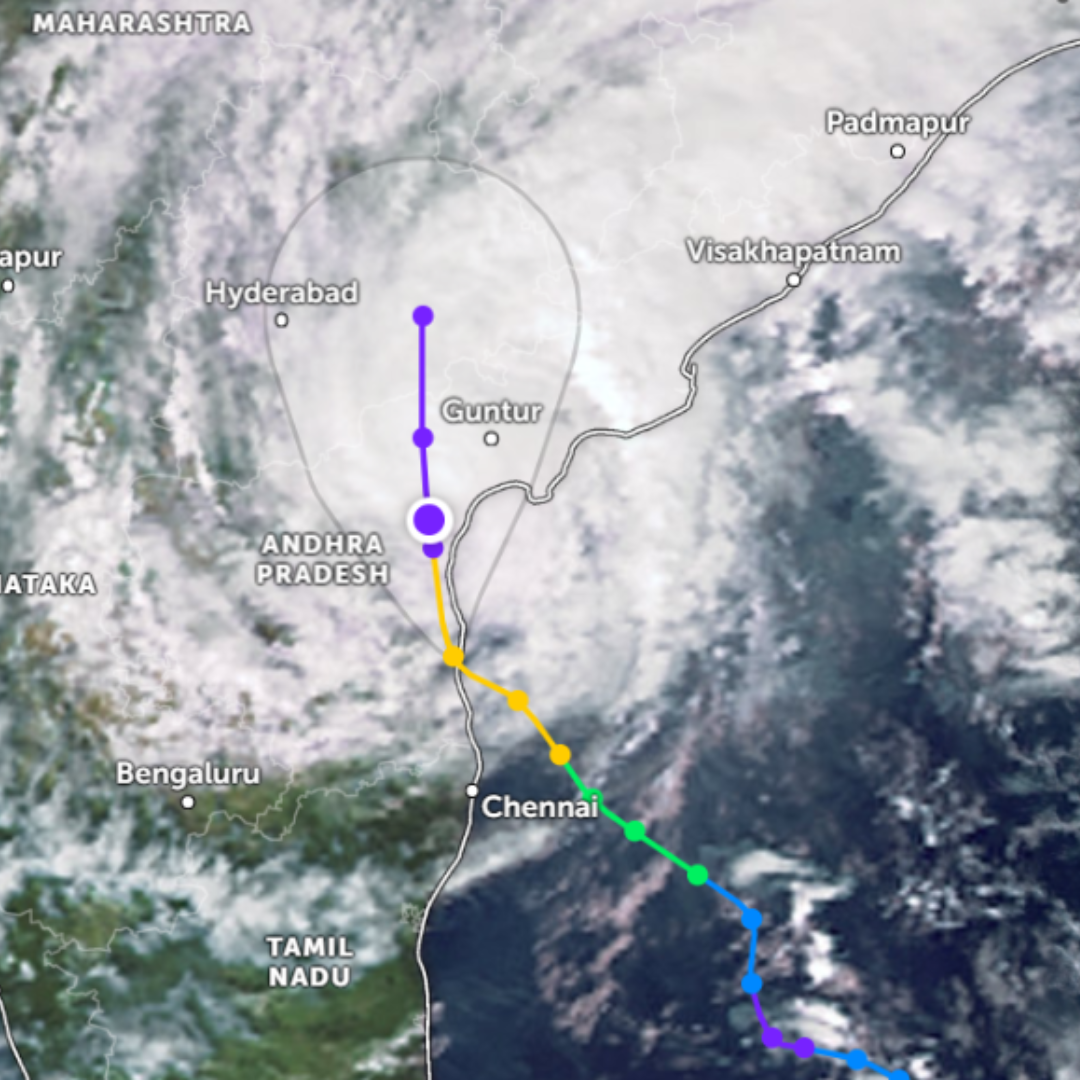 Cyclone Michaung Ravages Andhra Pradesh and Tamil Nadu: 8 Lives Lost in Chennai