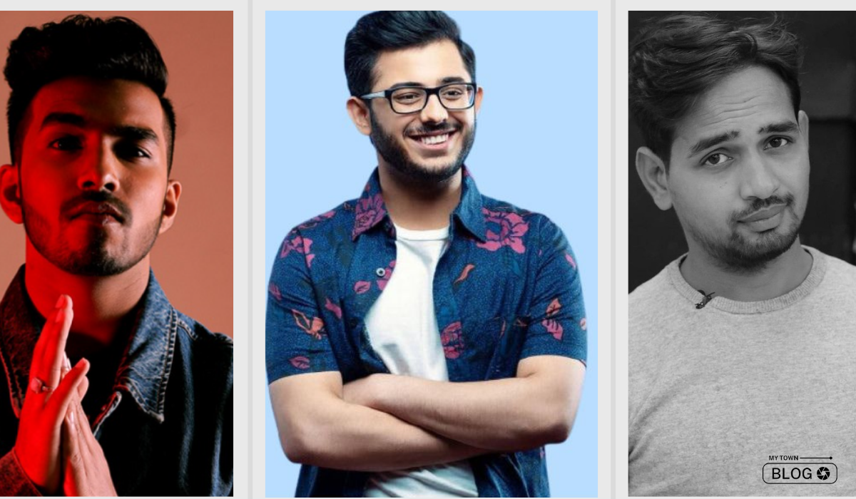 Top 7 Popular YouTuber in India 2024 | MyTownBlog!