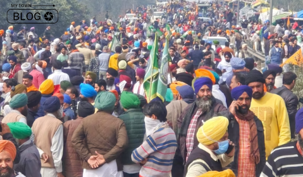 Punjab farmers protest