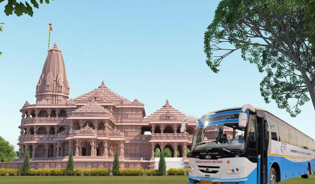 Chandigarh to Ayodhya Direct Bus