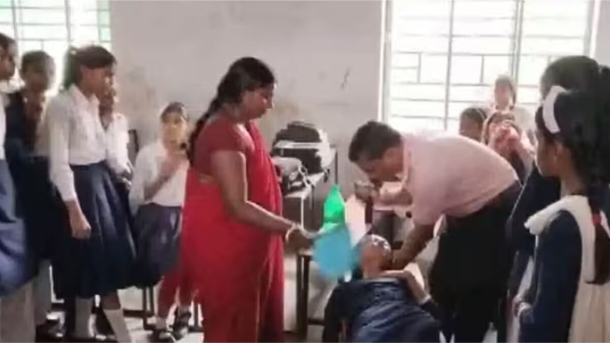 School students fall unconscious due to extreme heatwave in Bihar