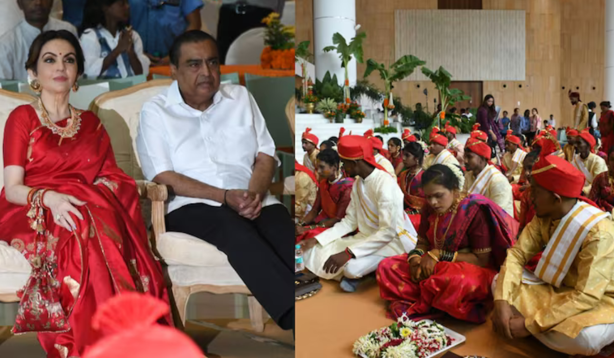 Ambani Family Wedding Celebrations Start with a Mass Wedding (Samuhik Vivah) for Underprivileged Couples
