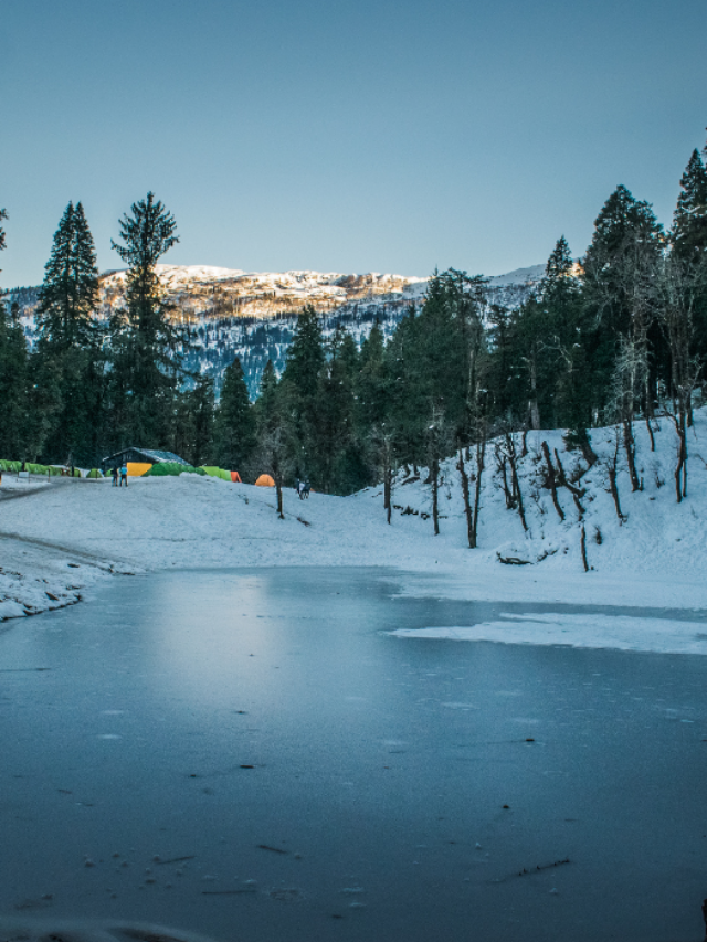 Snowfall in Uttarakhand