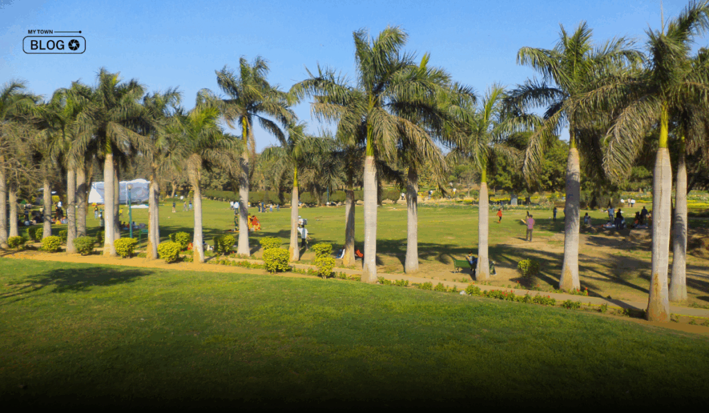Beautiful garden in Delhi
