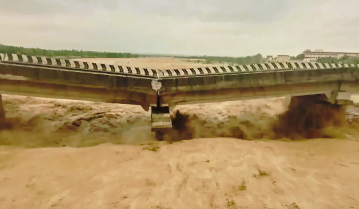 Key Bridge Damaged in Kathua As Heavy Rains Ravage Jammu and Kashmir