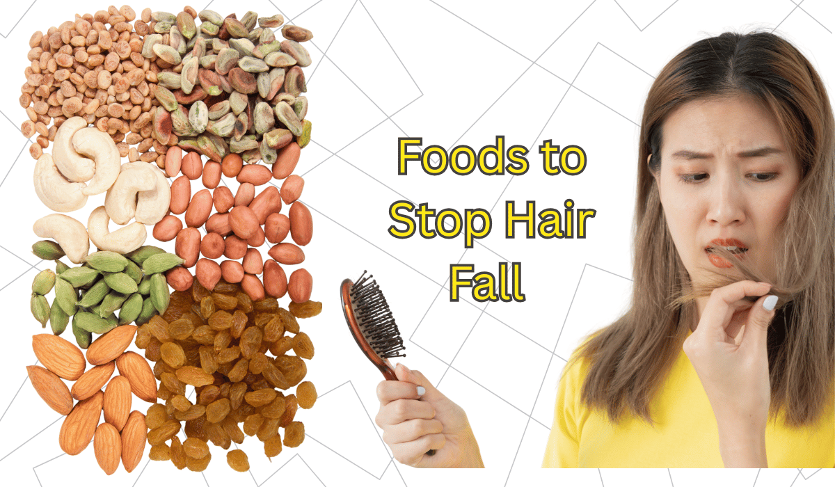 Best Foods to Control Hair Fall and Regrow Hair Naturally