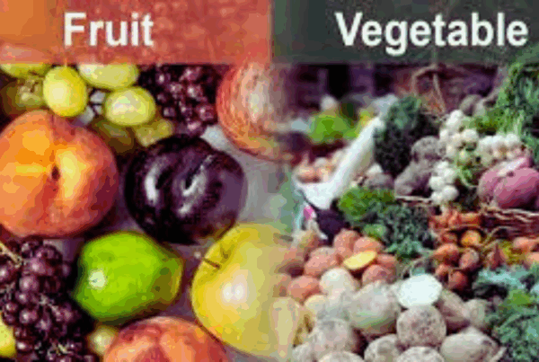 Fruits and Vegetables