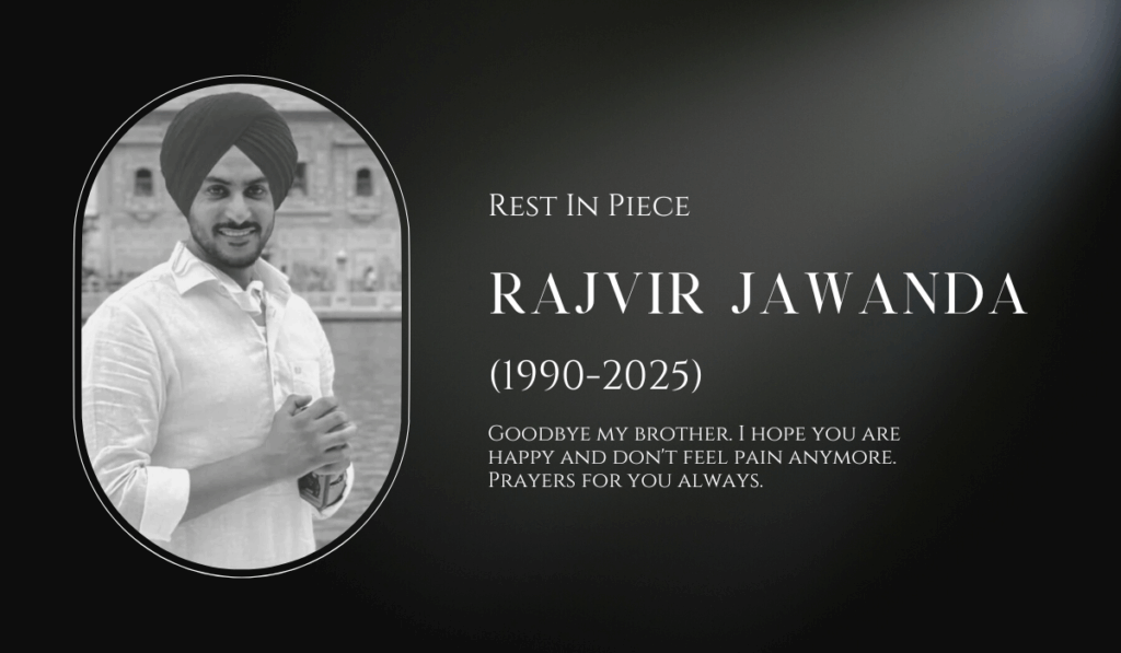 Rajvir Jawanda Dies