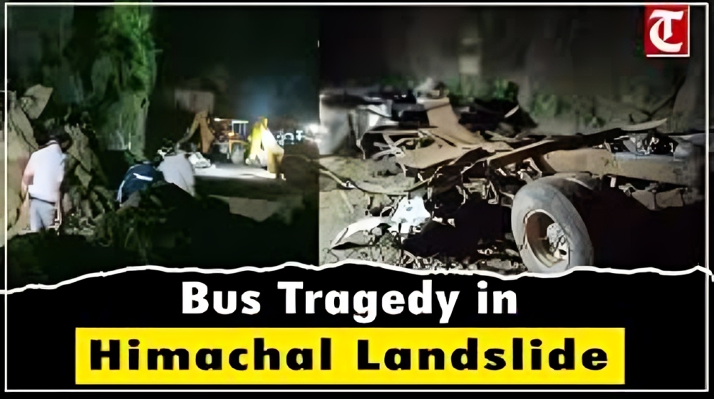 Landslide in Bilaspur