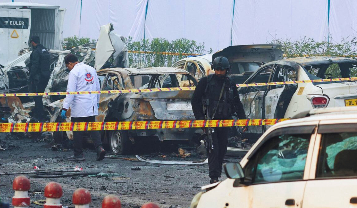 Deadly Car Explosion Near Red Fort in Delhi: 9 Killed, 20 Injured, FIR Filed Under UAPA and Explosives Act