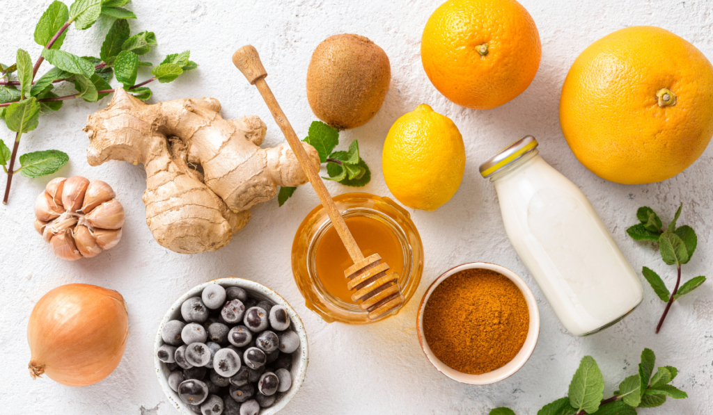 Winter immunity boosting foods