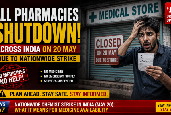 India chemist strike May 20