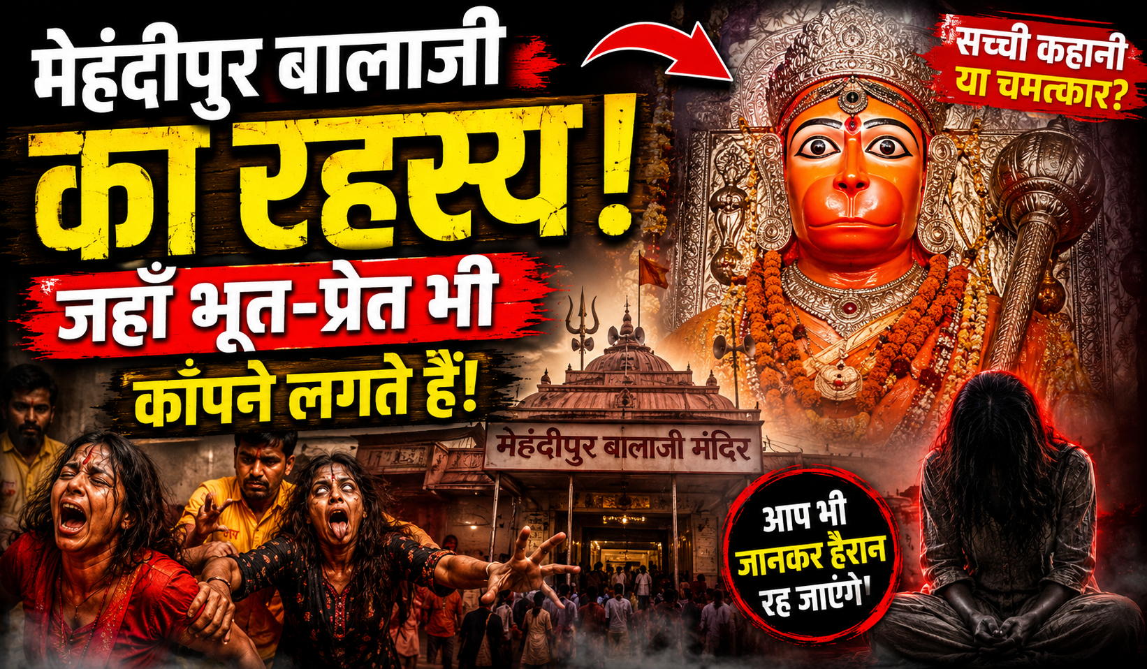 मेहंदीपुर बालाजी: रहस्यमयी धाम जहाँ आज भी होते हैं चमत्कार