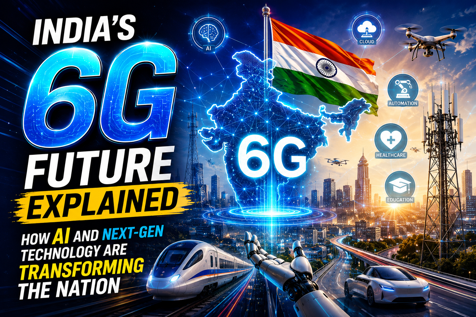India’s 6G Future Explained: How AI and Next-Gen Technology Are Transforming the Nation