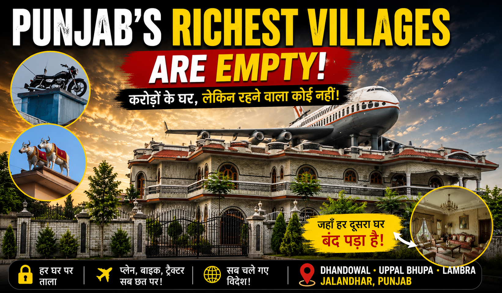 Punjab’s Richest Villages Are Empty — Here’s The Real Reason Why