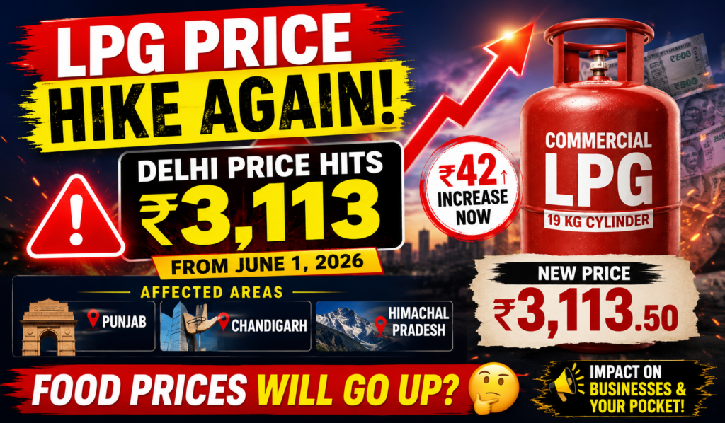 Commercial LPG Price Hike