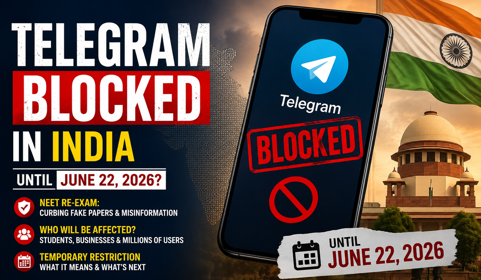 Telegram Blocked in India Until June 22? What Happened, Why It Matters, and What It Means for Users
