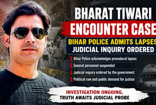 Bharat Tiwari Encounter Case