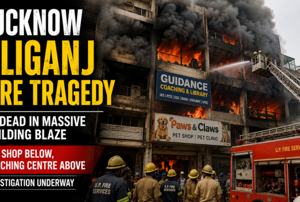 Lucknow Aliganj fire