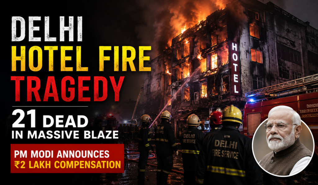 Delhi Hotel Fire