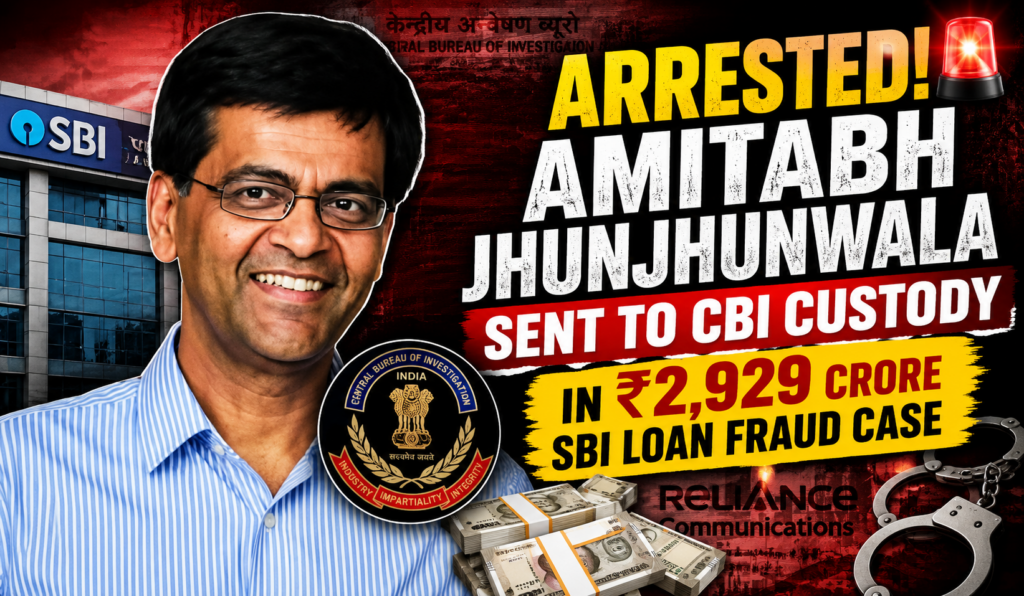 Amitabh Jhunjhunwala Arrested