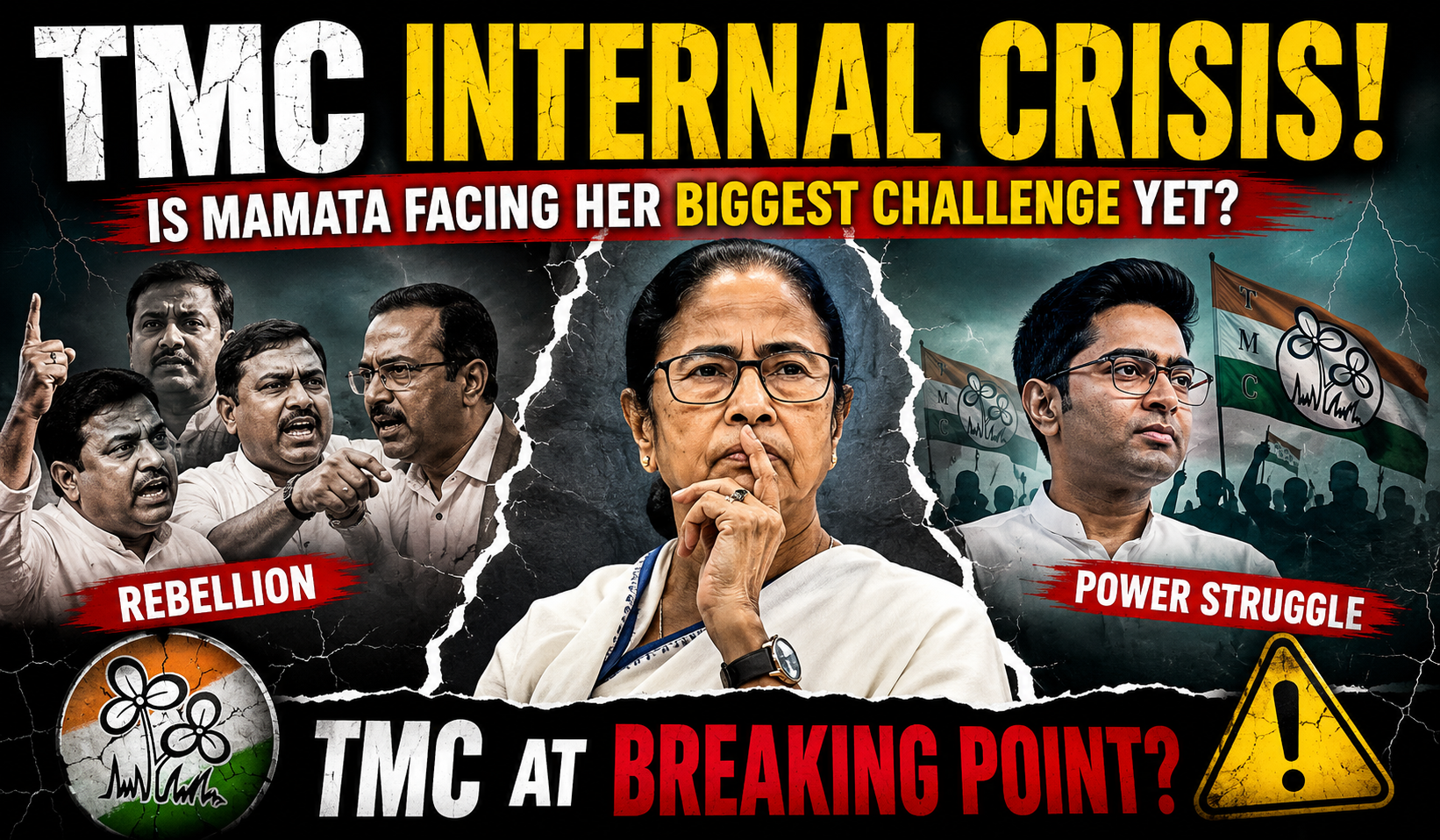 TMC Internal Crisis: Is Mamata Banerjee Facing the Biggest Challenge to Her Leadership?
