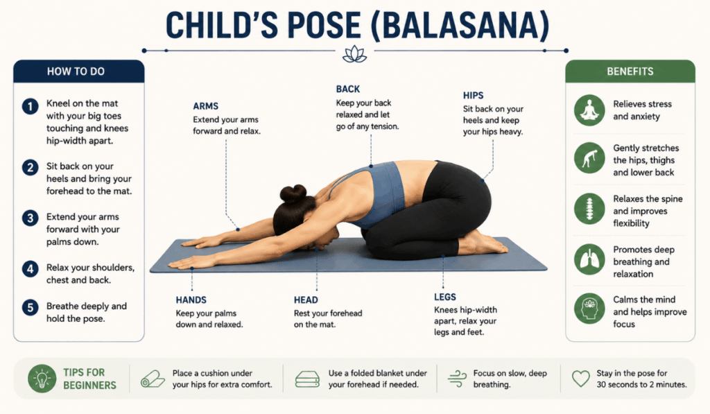 Child's Pose (Balasana)