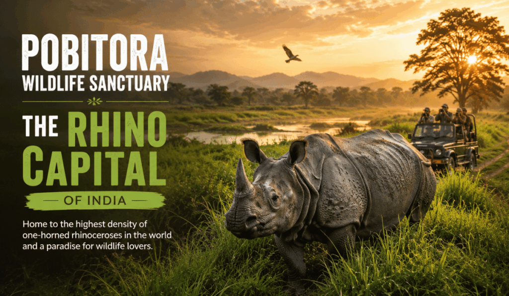 Pobitora Wildlife Sanctuary The Rhino Capital