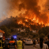 Wildfires in France and Spain