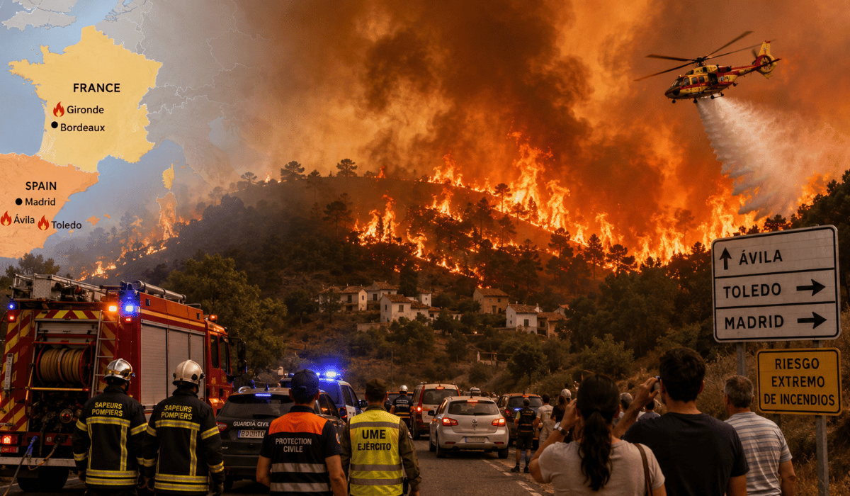 Wildfires in France and Spain: Everything You Need to Know