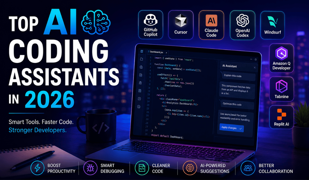 Top AI Coding Assistants in 2026: Prices, Features, and Free Options Compared