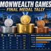 commonwealth games 2026 medal tally