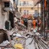 satya niketan building collapse