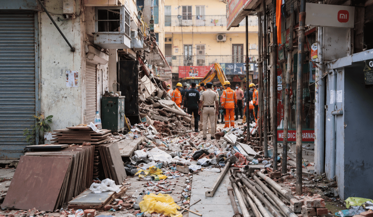 Satya Niketan Building Collapse: What Happened, and Why Students Are Alleging a Cover-Up